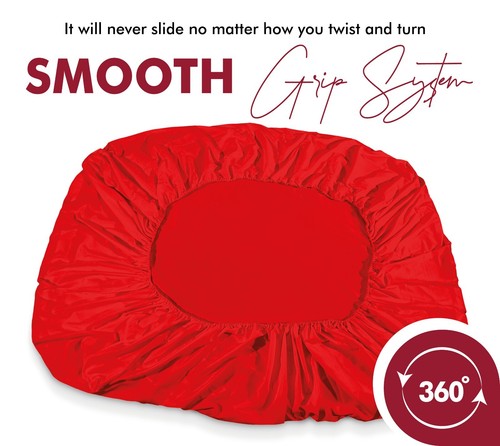 Brushed Microfibre Fitted Sheet 30cm Deep Pocket Bed Sheet Soft Bottom Sheet - Picture 30 of 67