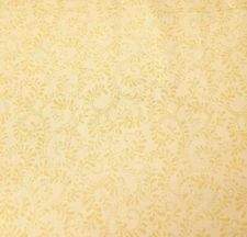 Sophia BTY Studio 8 Quilting Treasures Light Gold Leafy Vine