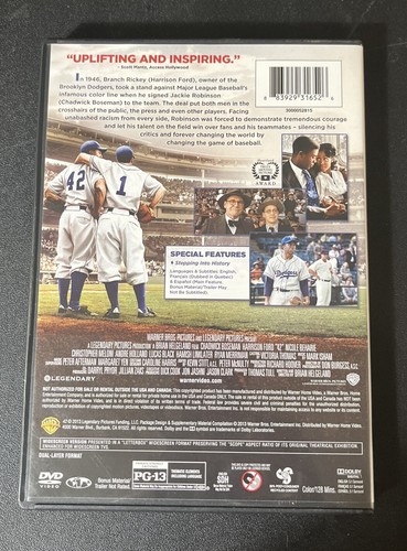 42: The Jackie Robinson Story - DVD - Picture 2 of 4