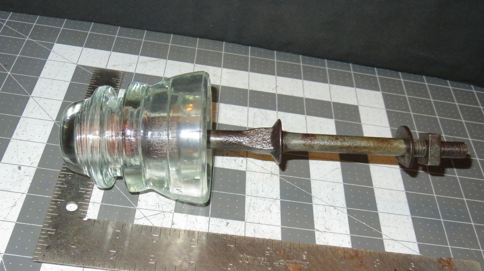 Vintage Hemingray 45 Clear Glass Insulators Made In The USA Telephone ...