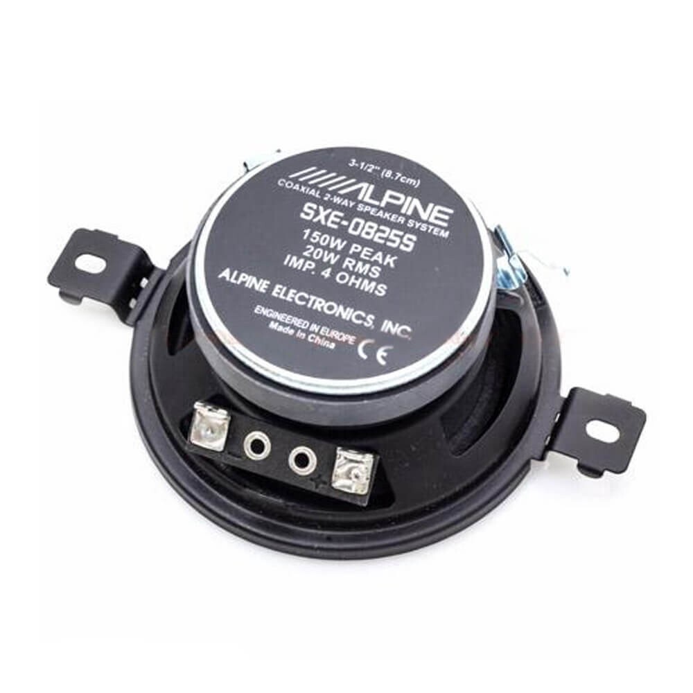 Alpine 3.5 inch car replacement speaker 150 watts SXE-0825S dash