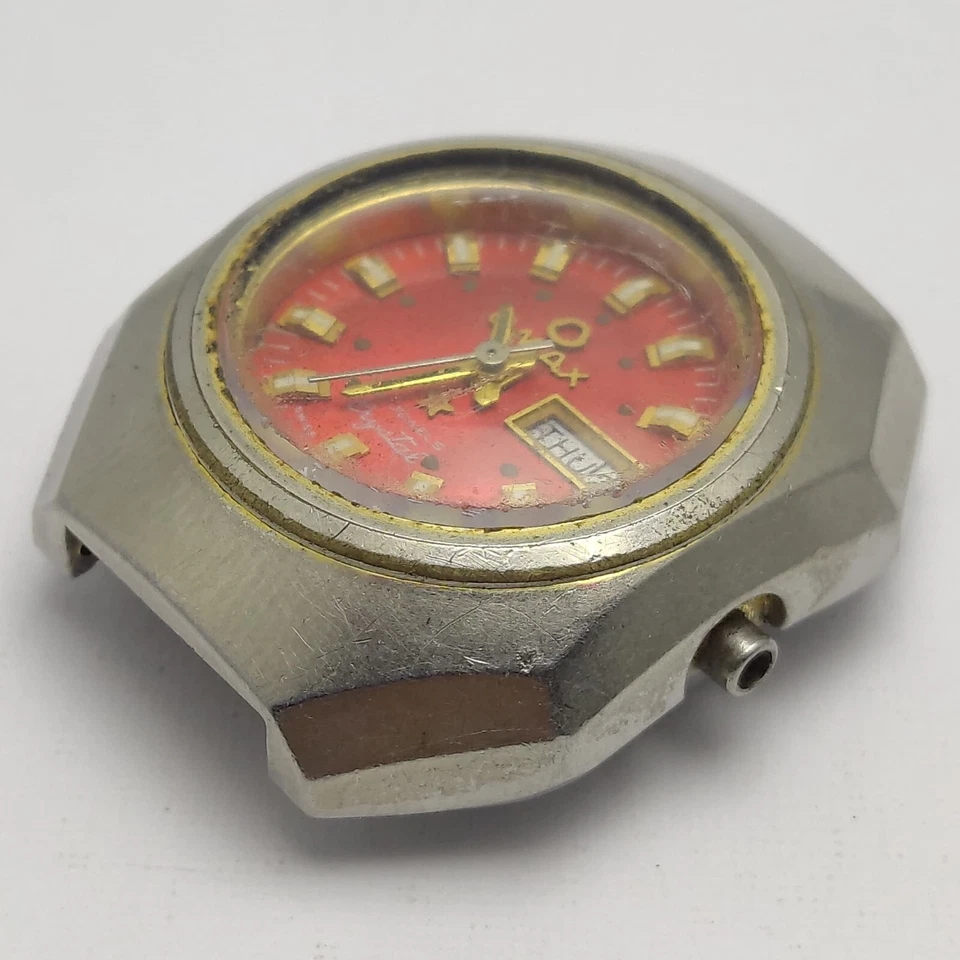VINTAGE OMAX SWISS MADE AUTOMATIC 17 JEWELS LADIES WRIST WATCH FOR PARTS/SPARES - Image 3 of 4