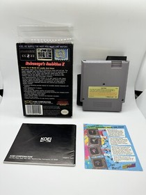 Nobunaga's Ambition II 2 (Nintendo NES) Complete CIB Rare!