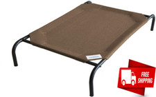 Large Dog Bed Elevated Outdoor Raised Pet Cot Indoor Durable Steel Frame