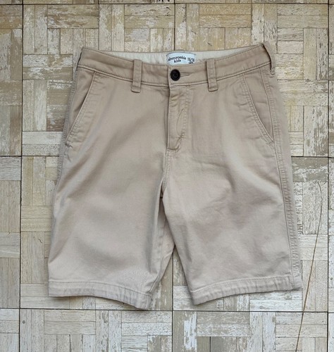 Abercrombie Kids Beige Khaki Shorts 15/16 - Picture 3 of 9