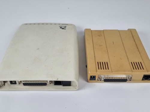 2 x Vintage Fax Modems Trust Communicator 14 & Multi-Tech MultiModem MT2834ZDXK - Picture 4 of 10