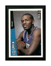 1996-97 Collector's Choice Hornets Basketball Card #213 Tony Delk Rookie