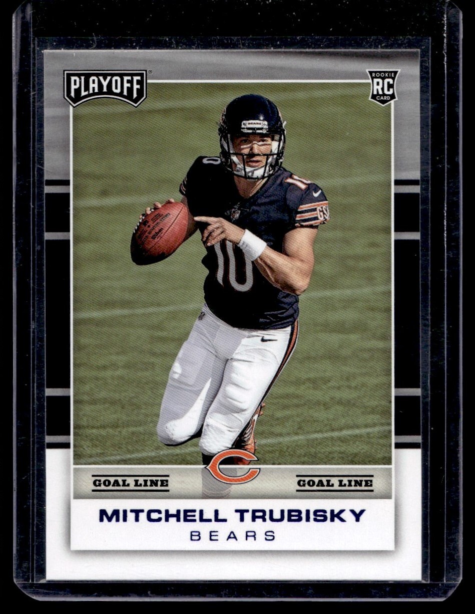 2017 Panini Playoff Mitchell Trubisky Rookie G35 #202