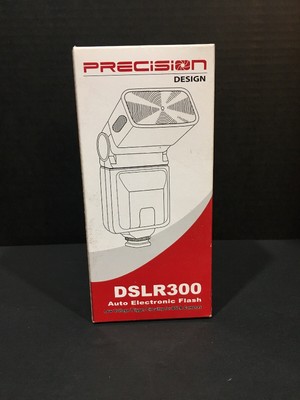 Precision Design DSLR300 Shoe Mount Flash for Canon 