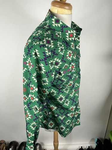 Lucky & Blessed Woman’s Size M Long Sleeve Button Up Top-3664 - Picture 3 of 5