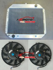 Aluminum Radiator+Fan For Ford F100 F250 F350 1968-1979 F-Series Truck Bronco V8