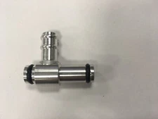 Kawasaki Carb Fuel  Center Tee, Pipe /Alum  KZ440,KZ750, ZN700 '80-'84