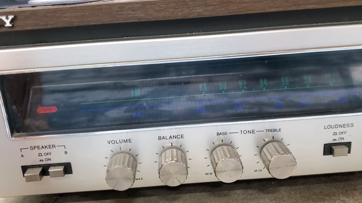 Vintage Sony HP-810 Solid State Stereo Music System Dual 1211