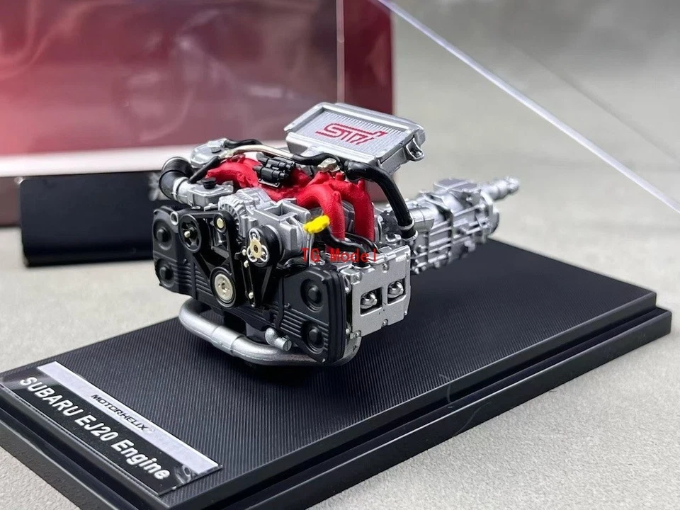 TG MH 1:18 JDM EJ20 Turbo STI WRX Engine Model Diecast Metal Car New - Image 2 of 4