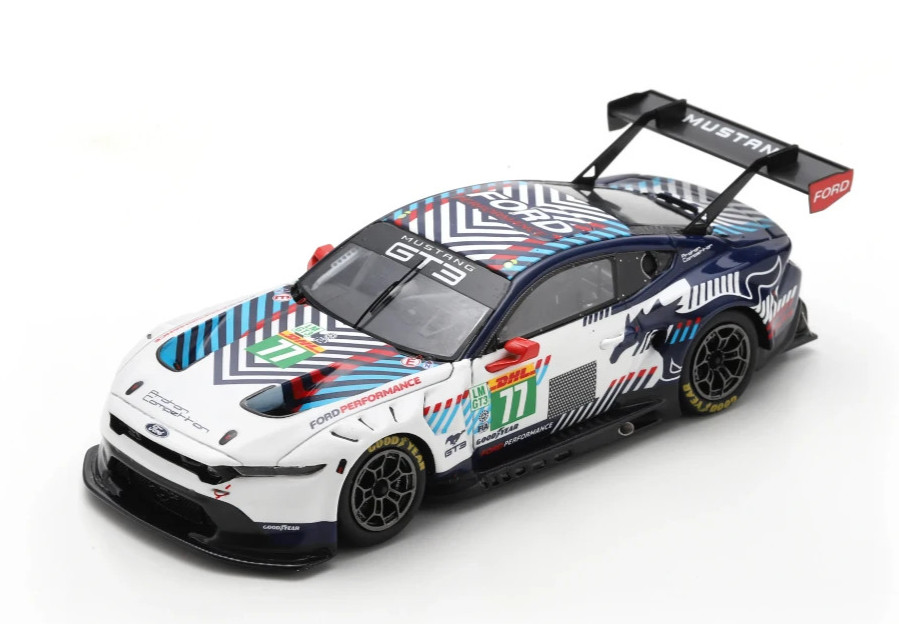 1/43 Ford Mustang LMGT3 - Proton Competition - Le Mans 24 Hrs 2025  #77 B.Sousa