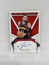 2024-25 National Treasures Trae Young Peerless Signatures #PS-TRA /75 Hawks Auto