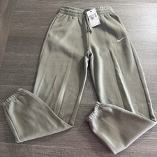 Nike Women  s Phoenix Fleece Oversized High Waisted Sweatpants Size XS Sage