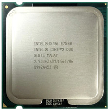 Intel Core 2 Duo E7500 Processor 2.93GHz SLB9Z LGA 775/Socket T CPU 65W 1066MHz