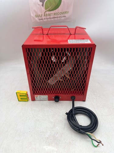 Dayton 3VU34 Portable Electric Jobsite & Garage Heater, 208/240VAC (Used)