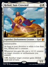 MTG English Heliod, Sun-Crowned NM Normal Theros Beyond Death