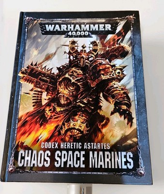 Games Workshop Warhammer 40,000 Chaos Space Marines Codex Heretic Astartes Book