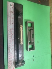 Vintage L S Starrett 6 Machinist Level W/ 3 Vials Cast Iron And 12 Machinist