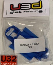 U3D Chassis 3D Renault 5 Turbo Blue Line Scalextric