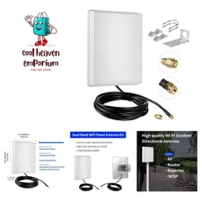 High-Gain 15dBi Outdoor WiFi Antenna - Elevate Your Internet Experience Today!
