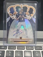 JARRET STIDHAM 33/99 ROOKIE AUTO 2019 Crown Royale Rc Patriots/Broncos 🔥 SB MVP