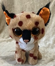 Ty Beanie Babies 37055 Boos Buckwheat The Lynx Boo Buddy No Heart Swing Tag