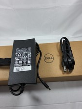 0JU012 Genuine Dell AC Adapter For D6000 WD15 K17A Docking Station Charger 130W
