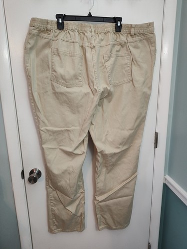 Woman Within Size 28 Tall Tan Jeans NWOT See Description - Picture 4 of 7