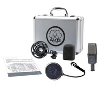 AKG C414 XLS Multi Pattern Condenser Microphone Live/Studio Mic PROAUDIOSTAR