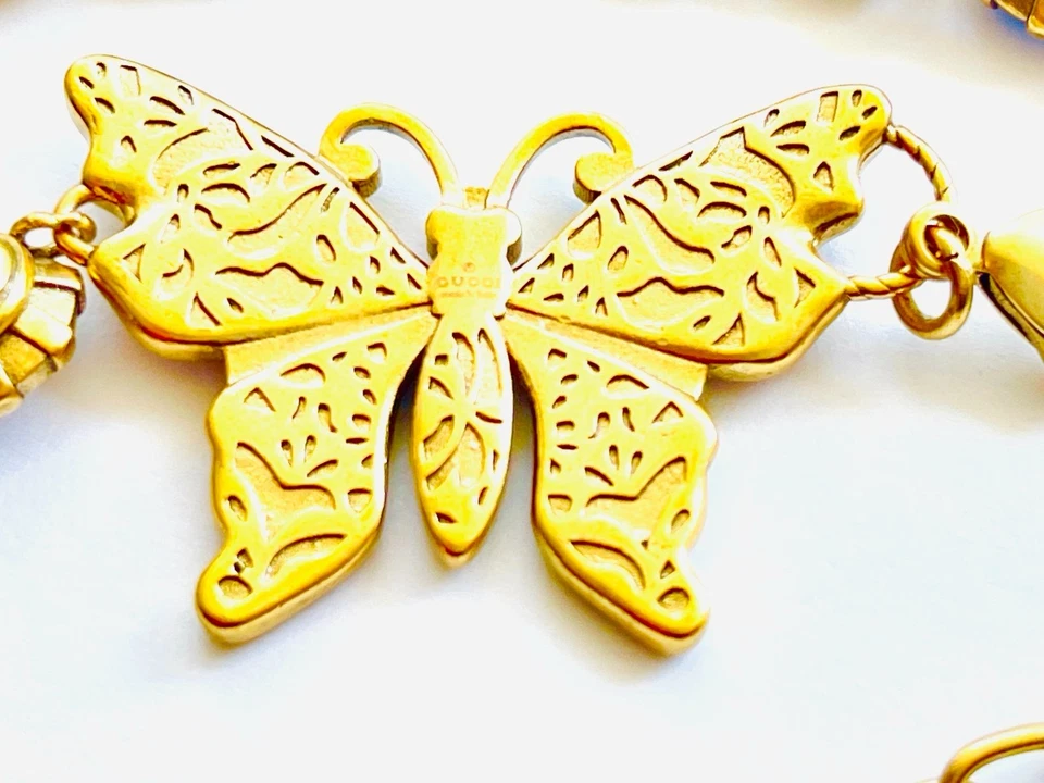 Gucci Necklace butterfly stamped - Image 4 of 4