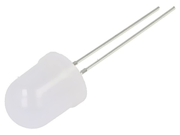 2X OSW5DKA132A-CRLED14 Led Kaltweiß 10Mm 5800Mcd 30° Front: GewöLbt 5,5-20VDC 32-image