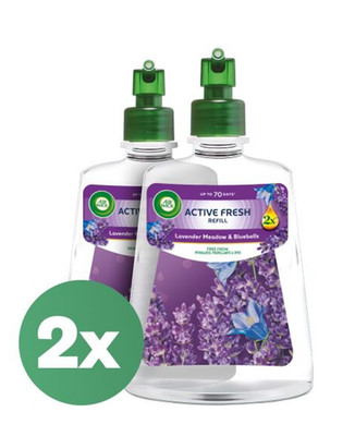 Air Wick Active Fresh Refill - Lavendel & BlueBells  2x228ml