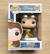 Funko Pop Disney Beauty & The Beast Belle Glitter #221 + Free Protector