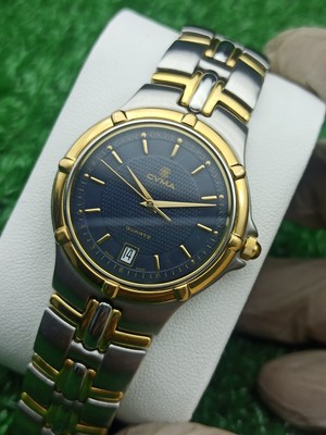 ORIGINAL CYMA WATCH LTD Two Tone MEN 36mm VINTAGE 90s | eBay