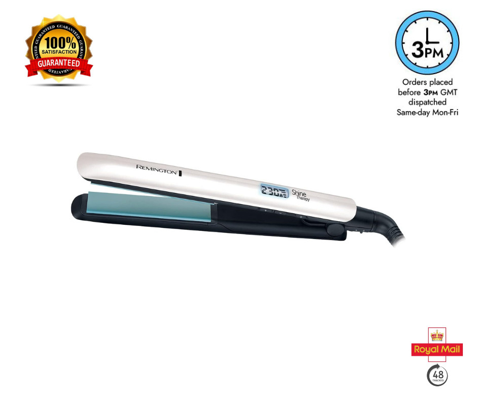 Remington Shine Therapy Hair Straightener with Advanced Ceramic S8500