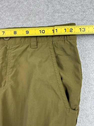 COLUMBIA Green Omni Shade Sun Protection Convertible Pants Shorts Boys M 10/12 - Picture 9 of 10