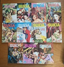 Lotto 22 SUKIA Edifumetto ''82- Rari Horror Erotico Vintage