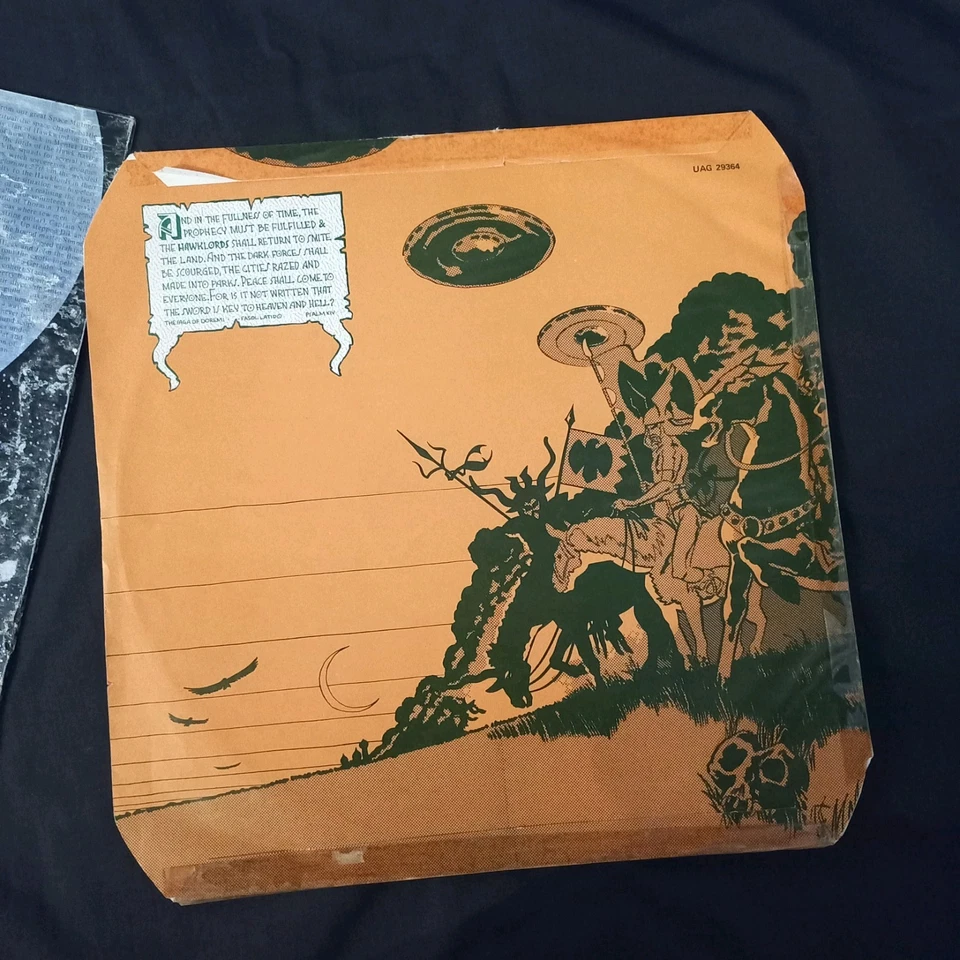 Hawkwind : Doremi Fasol Latido 1972 UK A2 B2 UK PLAY TESTED SEE BELOW - Image 3 of 4