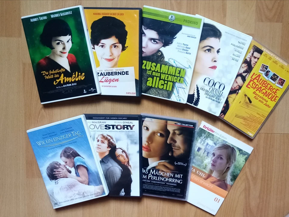 Audrey Tatou DVD Sammlung Amelie Coco Chanel Love Story - Bild 1 von 1