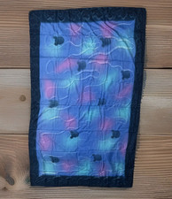 Walt Disney World WDW Tie Dye Scarf Multicolor Hidden Mickey Mouse 5  7  X 3  5  