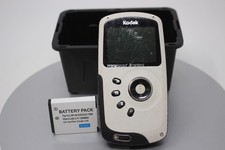 Kodak Zx3 Waterproof 3 Meters HD 1080p Purple Pocket Video Camera  Battery