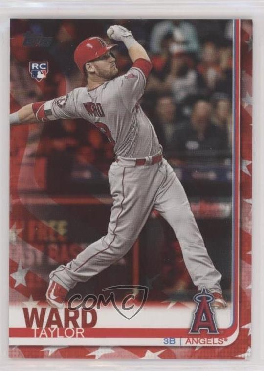 2019 Topps Independence Day 4/76 Taylor Ward #588 Rookie RC v9t