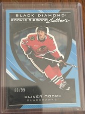 Oliver Moore 2025-26 Black Diamond Hockey Diamond Cutters 88/99