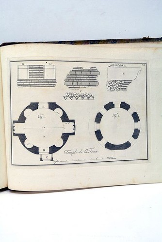 Journées pittoresques des édifices de Rome Ancienne UGGERI belles planches 1806 - Picture 11 of 12