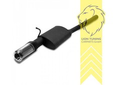 Ulter Sportauspuff für Ford Focus 1 Kombi 1.4i 1.6i 1.8i 2.0i 1x100mm