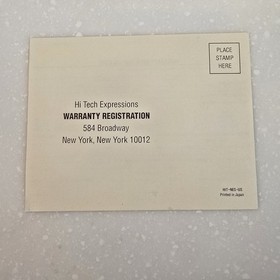 ORB 3D Nintendo NES ~ 100% Complete In Box w Glasses Poster Registration Card!